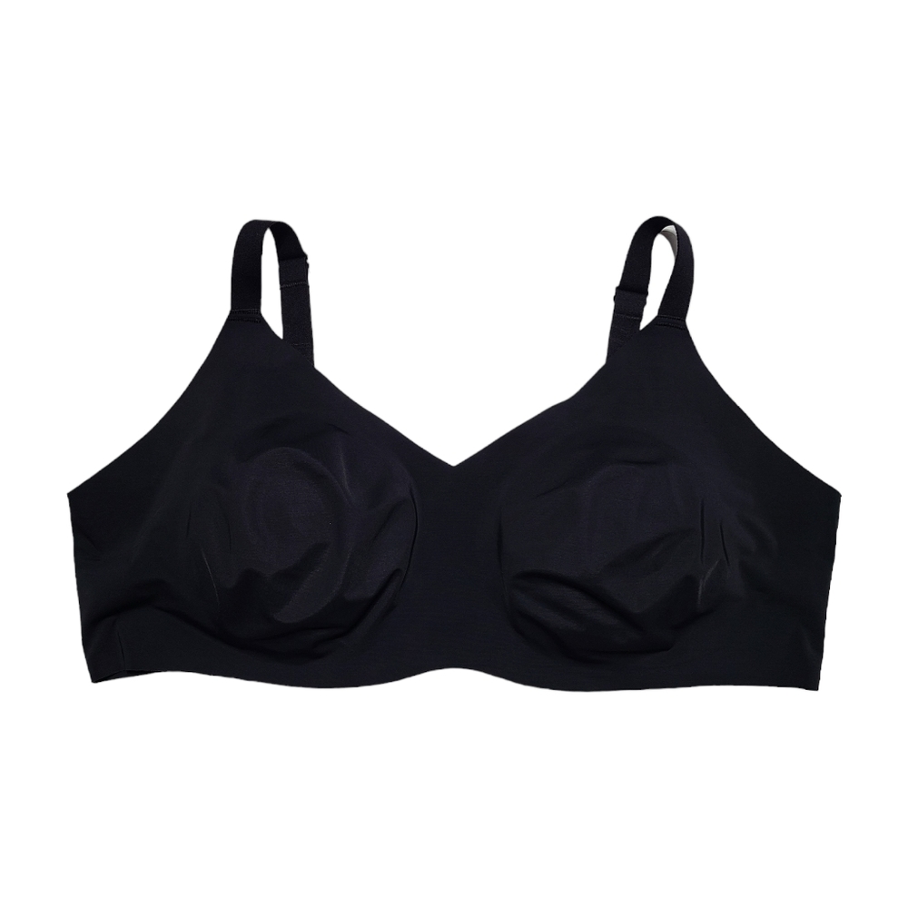 Knix 8 Padded V-Neck Bra Thin Strap Black 40D 42D 40DD 42DD 40E